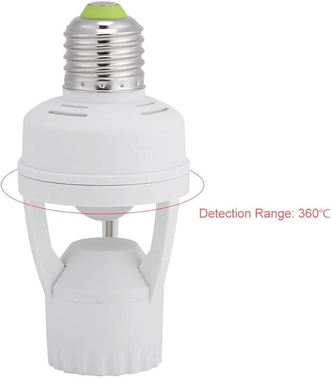 Motion Sensor Light Bulb Holder