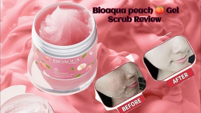 Bioaqua Peach Extract Fruit Acid Exfoliating Face Gel Cream